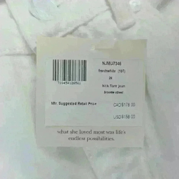 NEW! Kate Spade Women’s 26 Jean NWT $158 - Picture 4 of 4